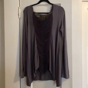 Young, Fabulous, and Broke long sleeve tunic, size XS